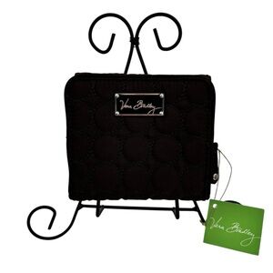 Vera Bradley Chocolate Expresson Brown Quilted Bifold Wallet NWT